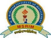 M.S. Ramaiah Institute of Management – [MSRIM], Bangalore