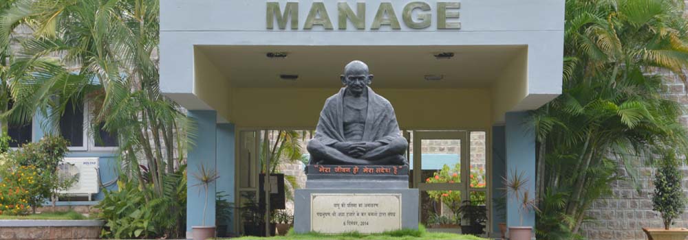 National Institute of Agricultural Extension Management (MANAGE), Hyderabad