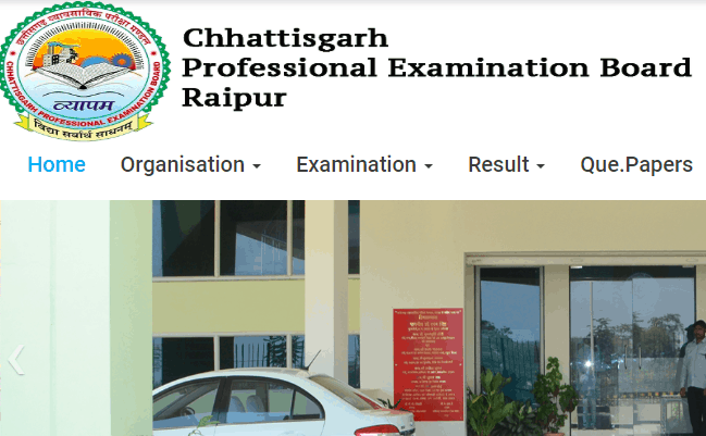 CG PEB 2019 Admit Card