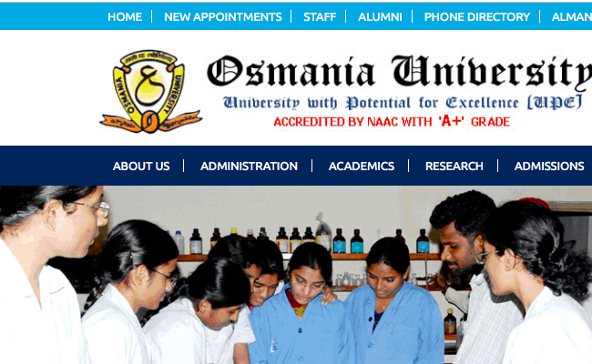 Osmania University Result 2019