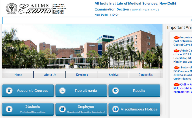 AIIMS Nursing Officer