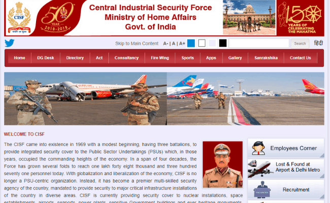 CISF 2019 Admit Card Released