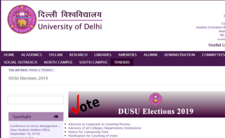DUSU 2019 Election Results