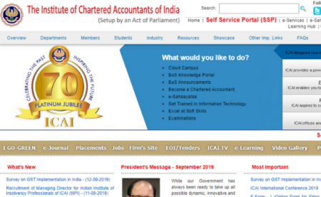 ICAI CA November 2019