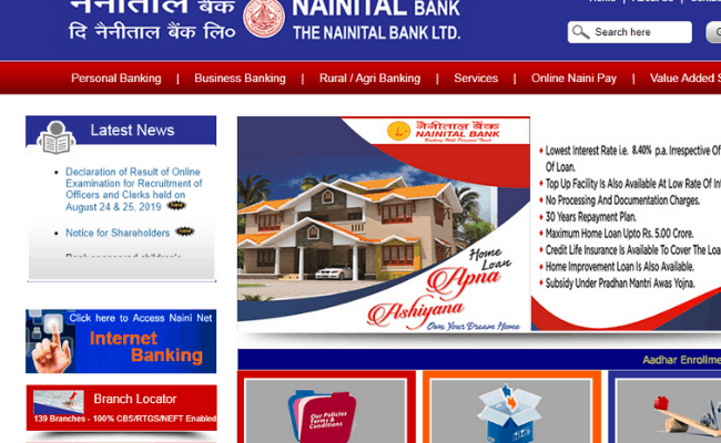 Nainital Bank PO and SO 2019