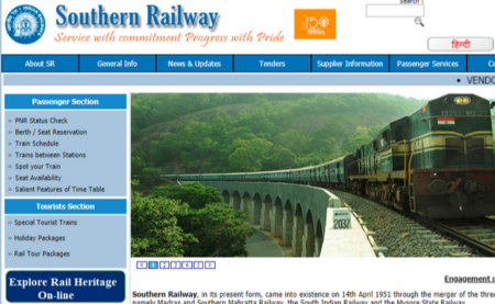 Southern Railway 2019 Recruitment 