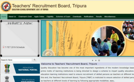 Tripura TET 2019 Admit Card Released on trb.tripura.gov.in
