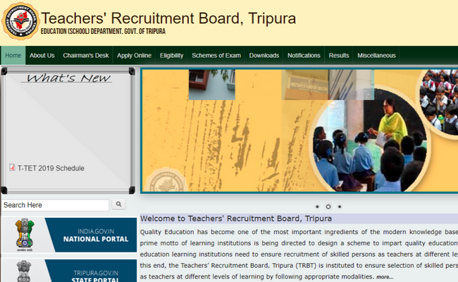 Tripura TET 2019 Exam Dates and Admit Card Released