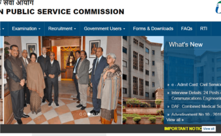 UPSC 2019 Recruitment for General Central Service Group A