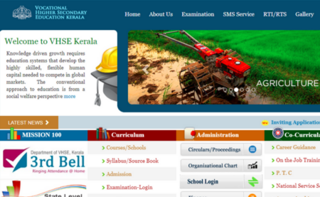 Kerala VHSE 2019 First Year Improvement Result Released 