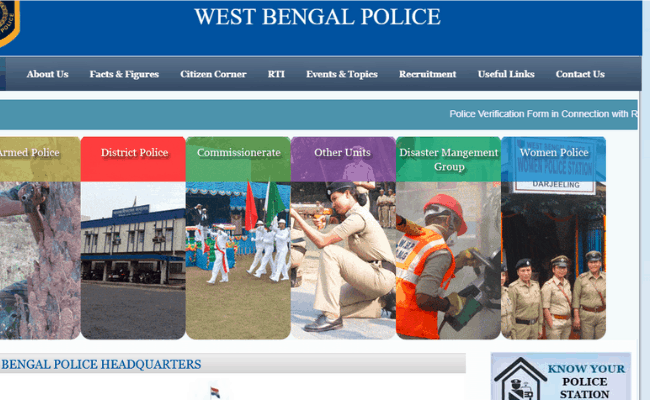 WB Police Warder Admit Card