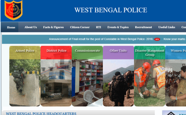 West Bengal Police Constable 2019