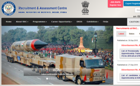 DRDO recruitment 2019  Walk-in-Interview for Research Fellow Posts