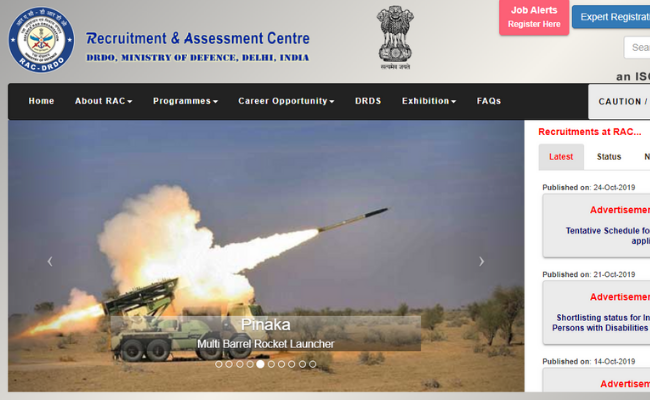 DRDO Apprentice Recruitment 2019