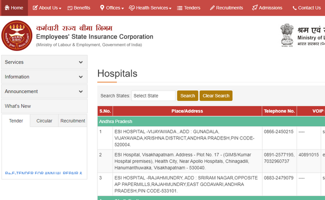 ESIC Hospital Faridabad Recruitment 2019