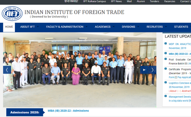 IIFT MBA 2020