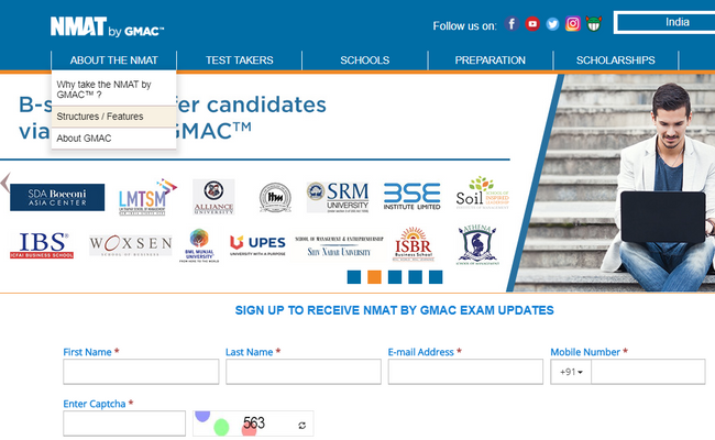 NMAT 2019 Registration