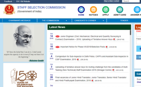 SSC MTS 2019 Result Date 