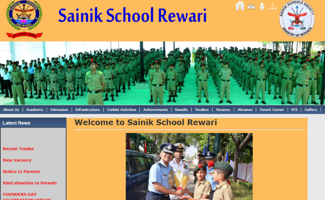 Sainik School Rewari Vacancy 2019