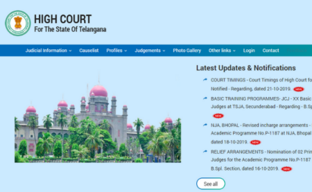 Telangana High Court Admit Card 2019 