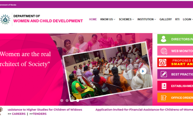 WCD Kerala 2019 Recruitment