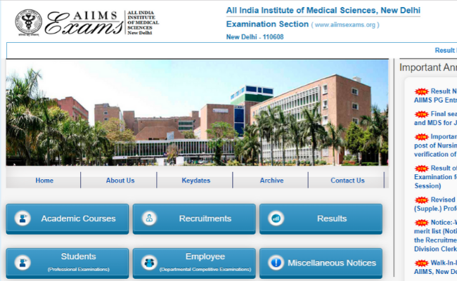 AIIMS PG 2020