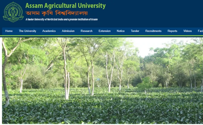Assam Agricultural University (AAU) Recruitment 2019