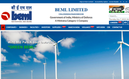Bharat Earth Movers Limited (BEML) Recruitment 2019