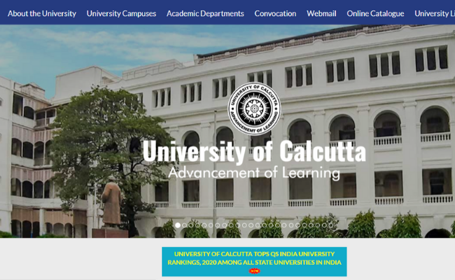 Calcutta University Recruitment 2019