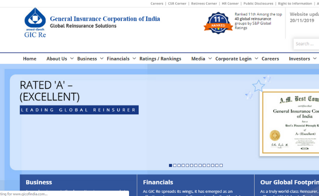 GIC Officer Scale 1 Result 2019