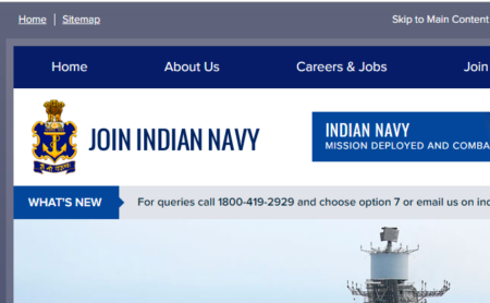 Indian Navy August 2020 AASSR recruitment 