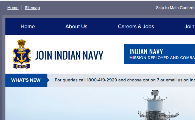 Indian Navy August 2020 AASSR recruitment