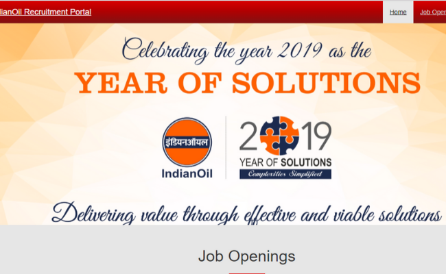 Indian Oil Recruitment 2019
