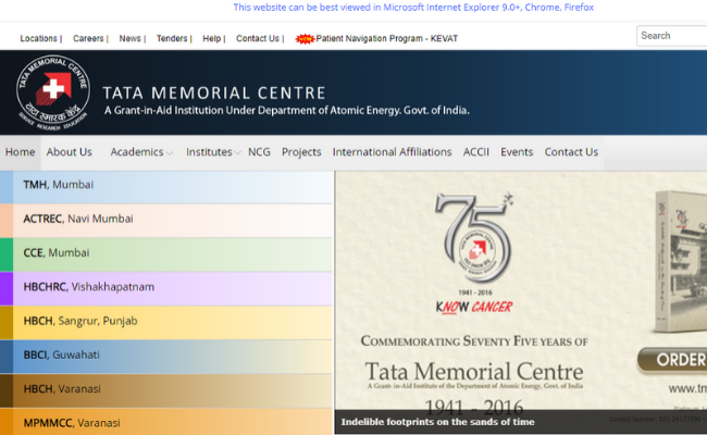 TMC (Tata Memorial Centre) Recruitment 2019