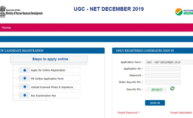 UGC NET December 2019