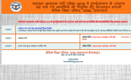  UPTET 2019 Application 