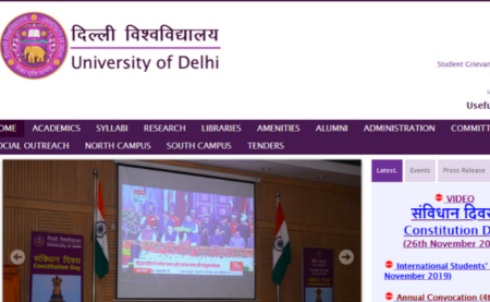 University of Delhi (DU) Recruitment 2019