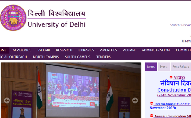 Delhi University Recruitment 2019