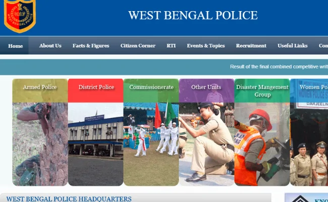 WEST BENGAL POLICE RECRUITMENT 2019