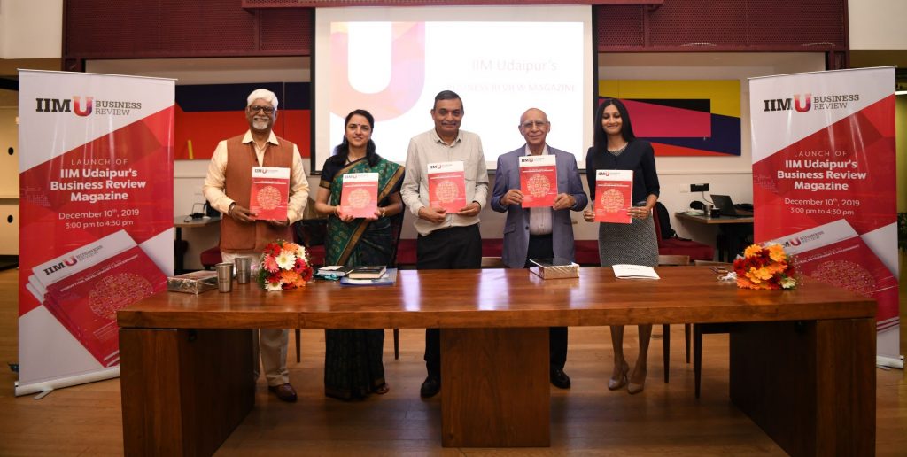 IIM Udaipur Launches Business Review Magazine