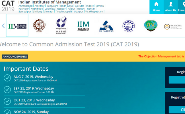 CAT 2019 Answer Keys