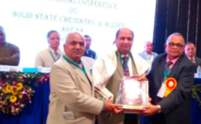 Jamia Millia Islamia professor Felicitated with 'Distinguished Scientist Award' 2019