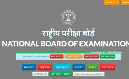 NEET PG 2020 Admit Card 