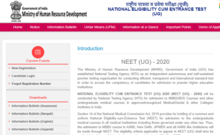 NEET Results among the top Listed Queries on Google in the Year 2019 