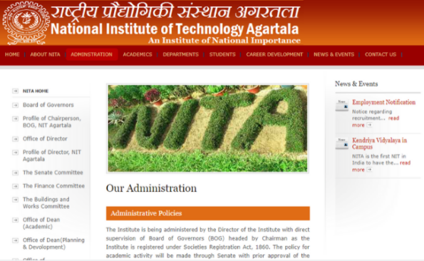NIT Agartala Recruitment 2020: Apply Online for 58 Faculty Positions in ...