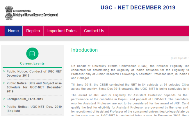 UGC NET December 2019 Answer Key