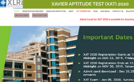 XAT 2020 Admit Card 