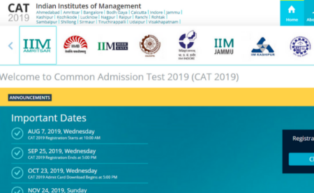 CAT 2019 Results Out