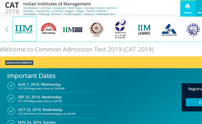 CAT 2019 Results Out