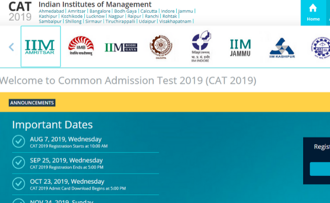 CAT 2019 Score Card